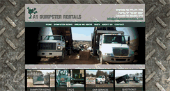 Desktop Screenshot of a1dumpsterrentals.com